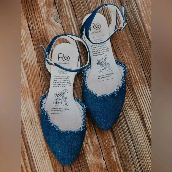 Denim Dash flats - Picture 2 of 6